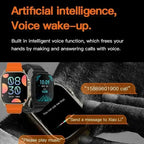 2025 New Smart Watch with Heart Rate Tracker and Sleep Monitor, Dustproof and Waterproof Features for Active Lifestyles