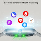 2025 New Smart Watch Men Women Gifts 2.01'' Full Touch Screen Sport Fitness Tracker Smartwatch Men BT Calls Digital smarthwhatch