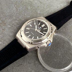 Tandorio 200M Diver 40mm Ice Blue Grid Dial Luminous NH35Automatic Men Watch Sapphire Glass Stainless Steel Bracelet