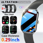 2025 new smart watch, 1.96-inch sports watch, IP67 waterproof, 110+ sports mode, fitness activity tracker, ultra-thin watch.