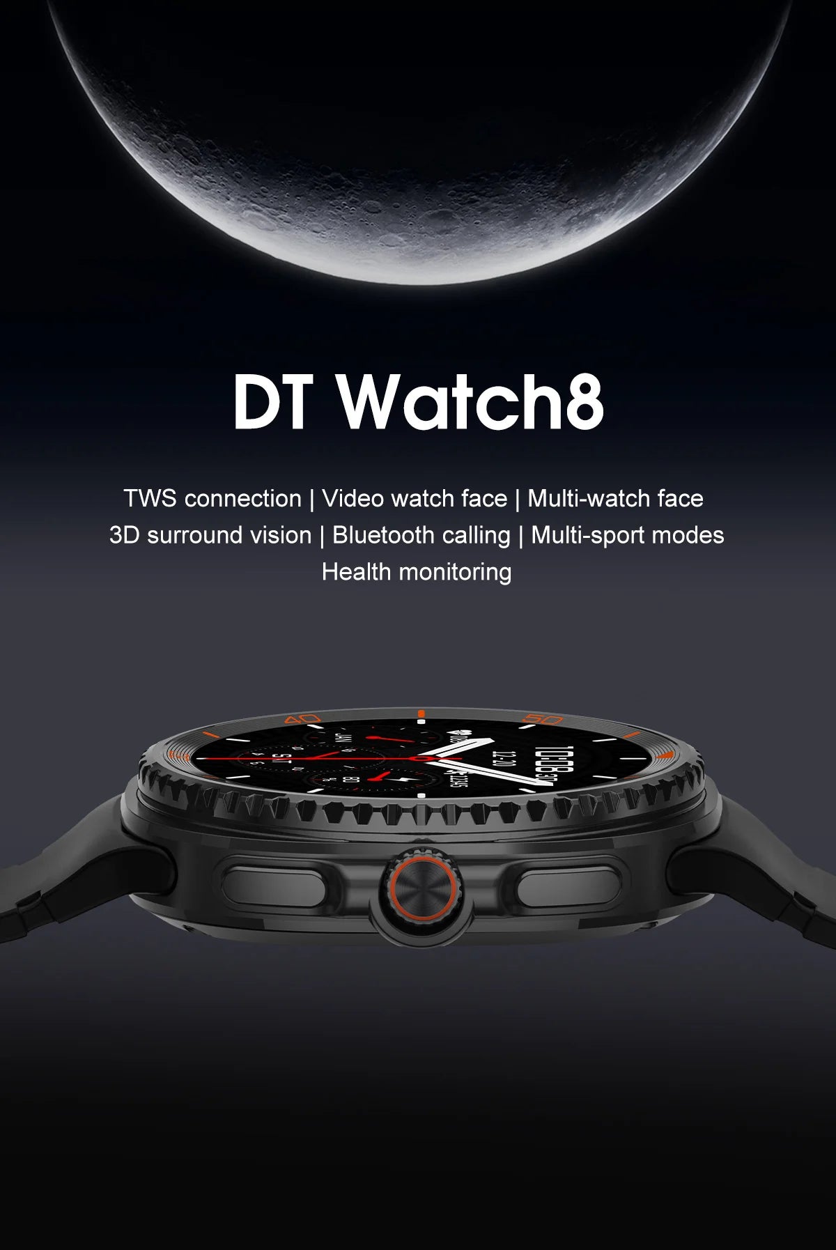Smart Watch 8 Classic Men HD Display Screen  Bluetooth Call Sports Fitness Waterproof Watch SmartWatch 1.32-inch Android IOS New