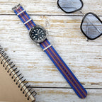 Nylon Watch Band 20mm 22mm Comfortable Watch Straps Loop Military Washable Blet for Men Watchbands