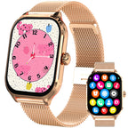 2025 New Smart Watch Men Women Gifts 2.01'' Full Touch Screen Sport Fitness Tracker Smartwatch Men BT Calls Digital smarthwhatch