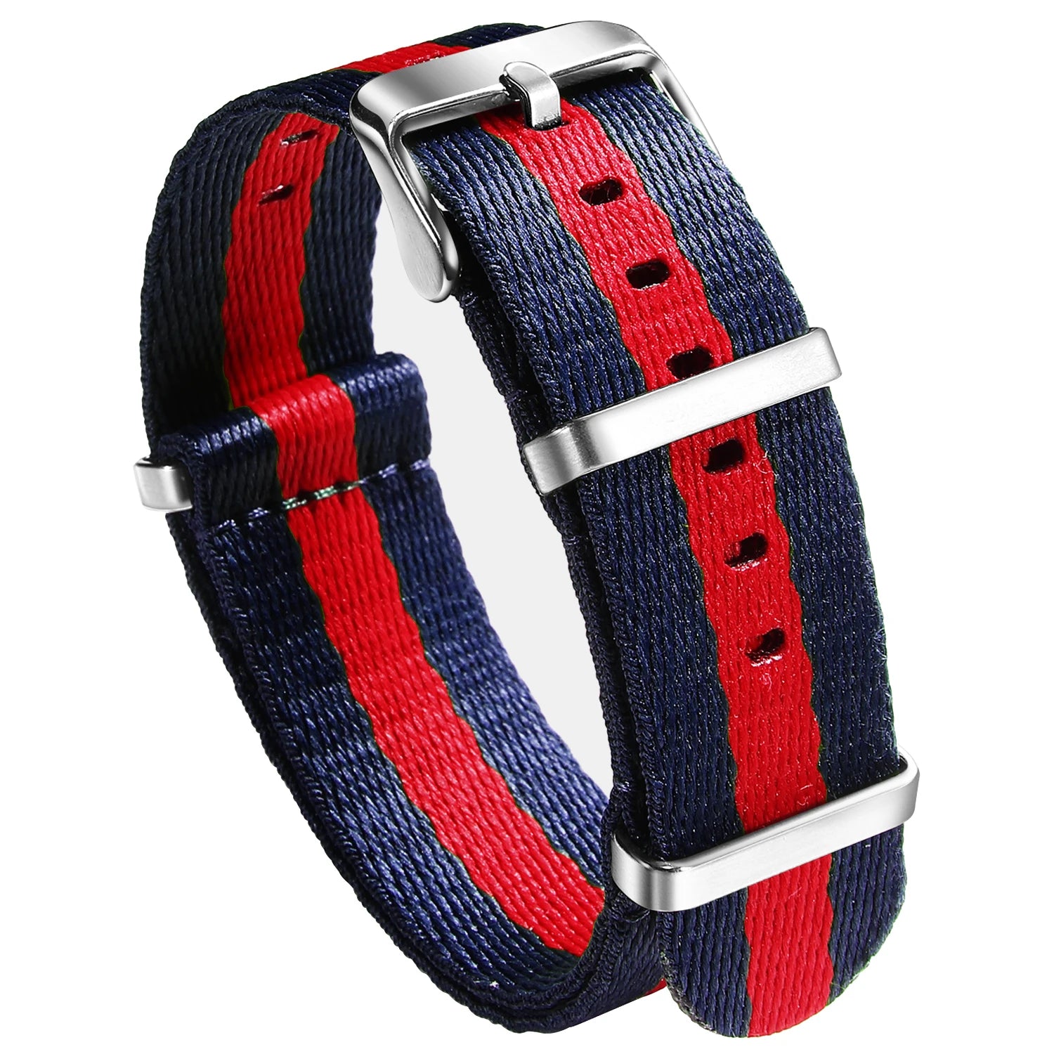 Nylon Watch Band 20mm 22mm Comfortable Watch Straps Loop Military Washable Blet for Men Watchbands