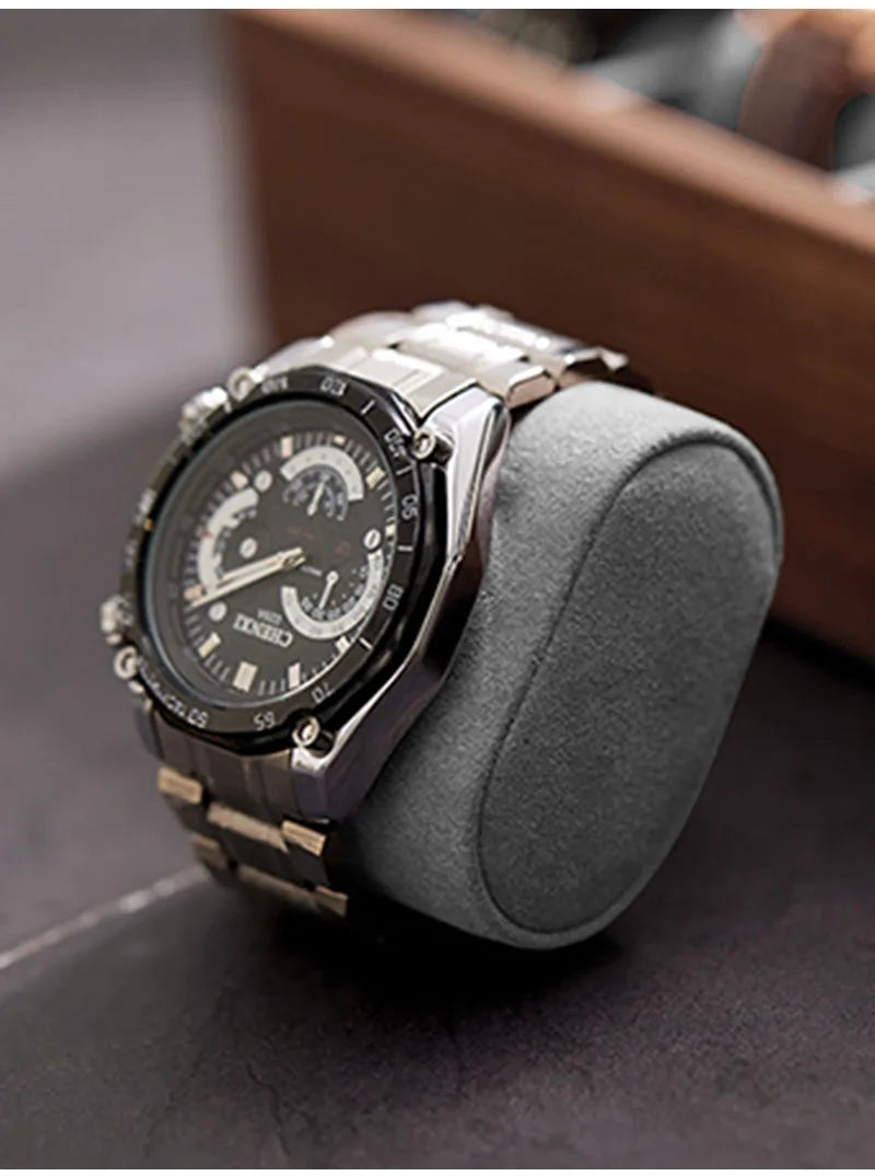 Solid Wood Watch Storage Box Luxury Men Mechanical Wrist Watches Organizer Display Boxes Bracelet Watches Packaging Accessories