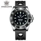 STEELDIVE SD1954 Black Dial 41MM Stainless Steel NH35 Automatic Movement What Ghost Mens 300M Dive Watch Reloj Sapphire Glass