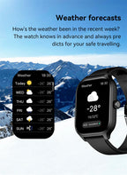 2025 New Smart Watch Men Women Gifts 2.01'' Full Touch Screen Sport Fitness Tracker Smartwatch Men BT Calls Digital smarthwhatch