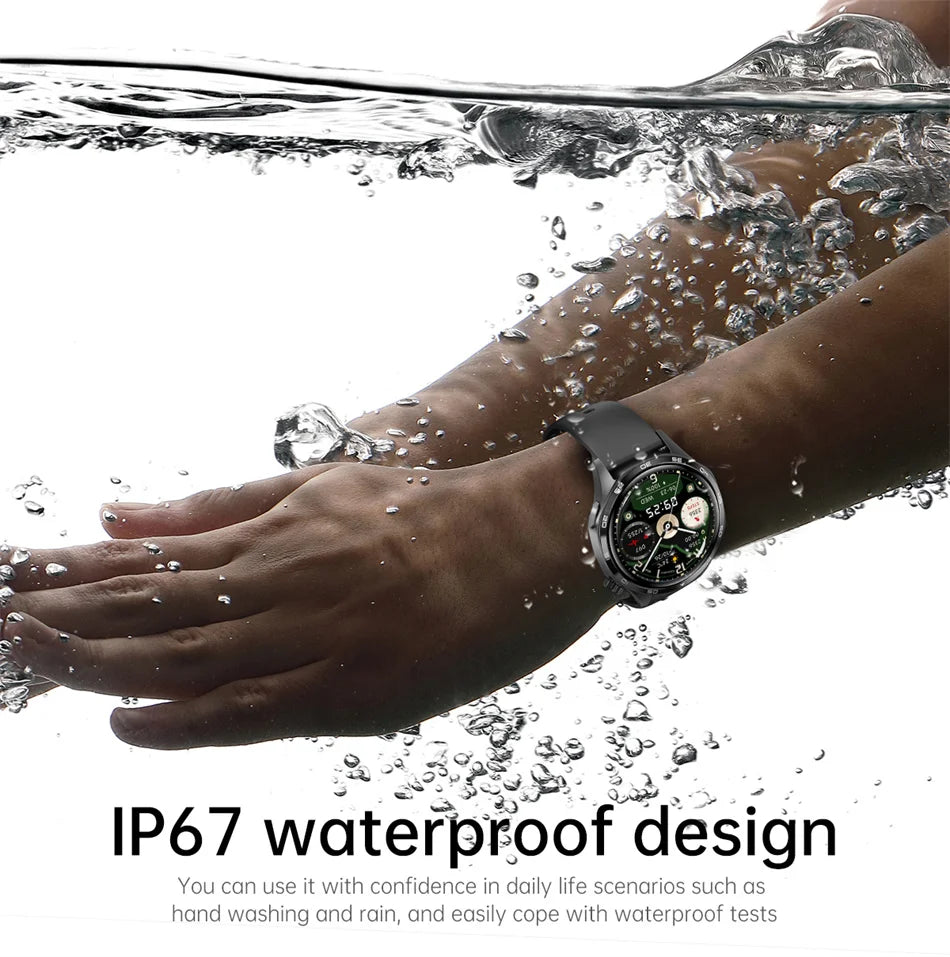 Smart Watch 5 Pro GPS NFC Smartwatch Men 360*360 AMOLED Screen Heart Rate Monitor Bluetooth Call IP67 Waterproof Men Smartwatch