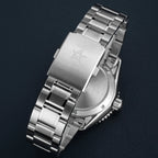 SEESTERN Men of Watch Office GMT Automatic NH34 Movement Sapphire Glass Bezel 20bar Waterproof Diver Mechanical Wristwatch S456