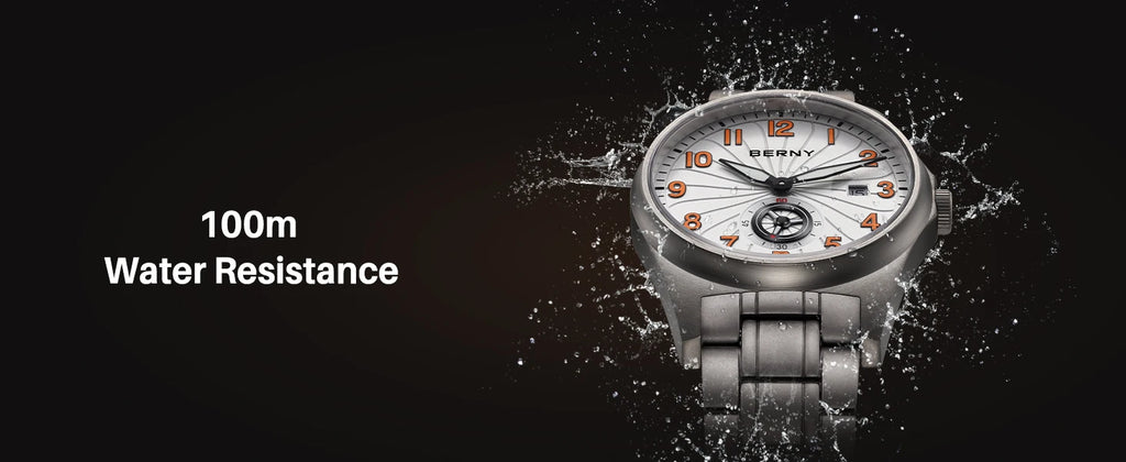 BERNY Full Titanium Automatic Men Watch Super Luminous Mechanical Wristwatch with 10ATM Waterproof Sapphire ST1731 Men Watches