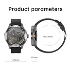 2025 New S4 Ultra Outdoor Sport Smart Watch Men AMOLED HD Screen NFC GPS Compass Heart rate Waterproof Bluetooth Call SmartWatch