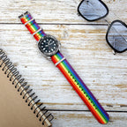 Nylon Watch Band 20mm 22mm Comfortable Watch Straps Loop Military Washable Blet for Men Watchbands