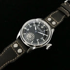 Hruodland 2025 New Men's Mechanical Watch Seagull ST3620 Retro Pilot 43MM Bgw-9 Luminous Sapphire Crystal Turbine Reloj Hombre