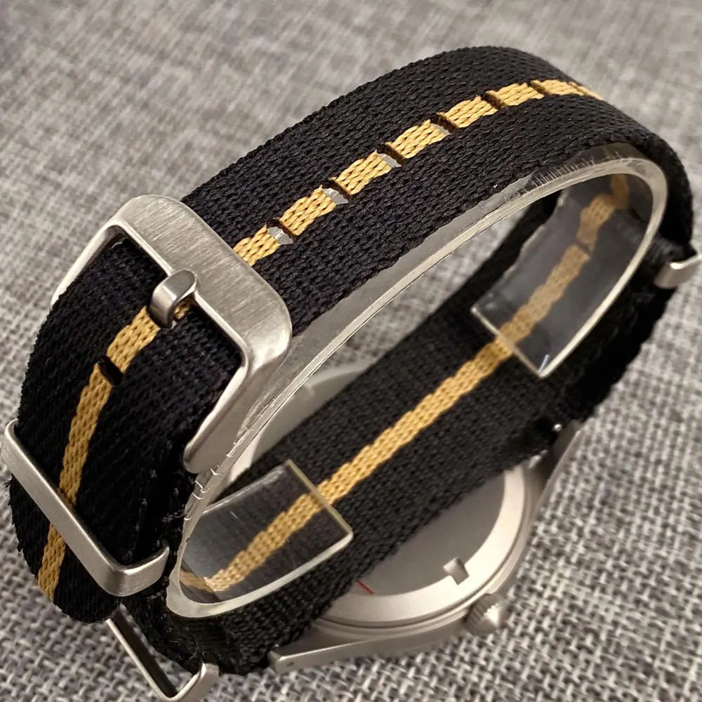 New Tandorio NH35A Automatic Watch for Men 50 Fathoms Ghost Dial Luminous 200m Waterproof Bubble Sapphire Sandblasted 40mm