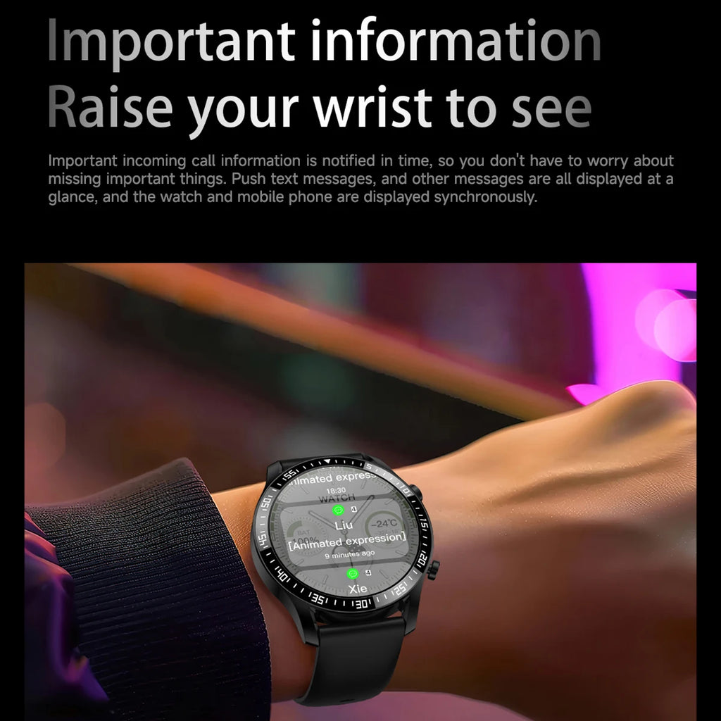 New Smart Watch 2025 1.5-inch Display Screen Bluetooth Calling Multiple Sports Modes For Android&IOS Men Women Smartwatch