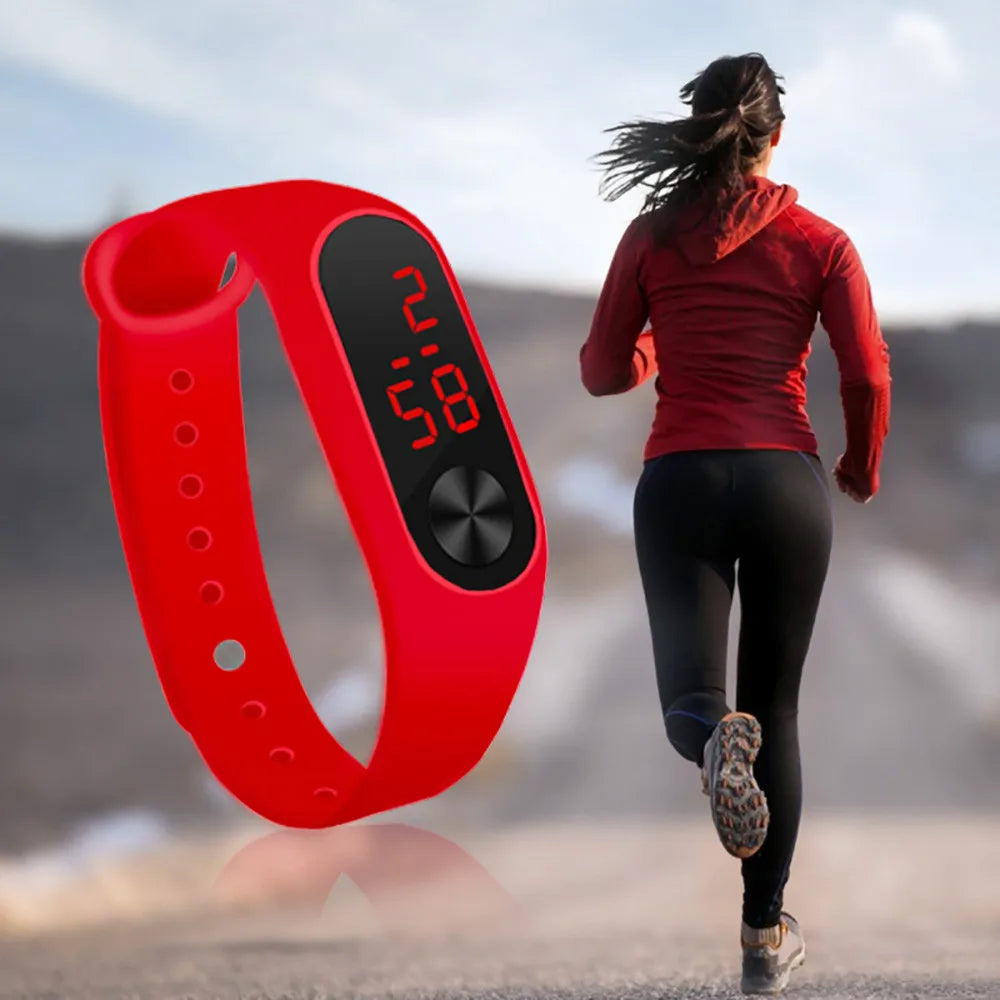 Smart Watch Men Women Sports Smartwatch Fitness Tracker Watch Hand Ring Watch LED Fashion Electronic Watch Bracelet