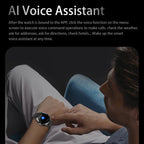 New Smart Watch 2025 1.5-inch Display Screen Bluetooth Calling Multiple Sports Modes For Android&IOS Men Women Smartwatch