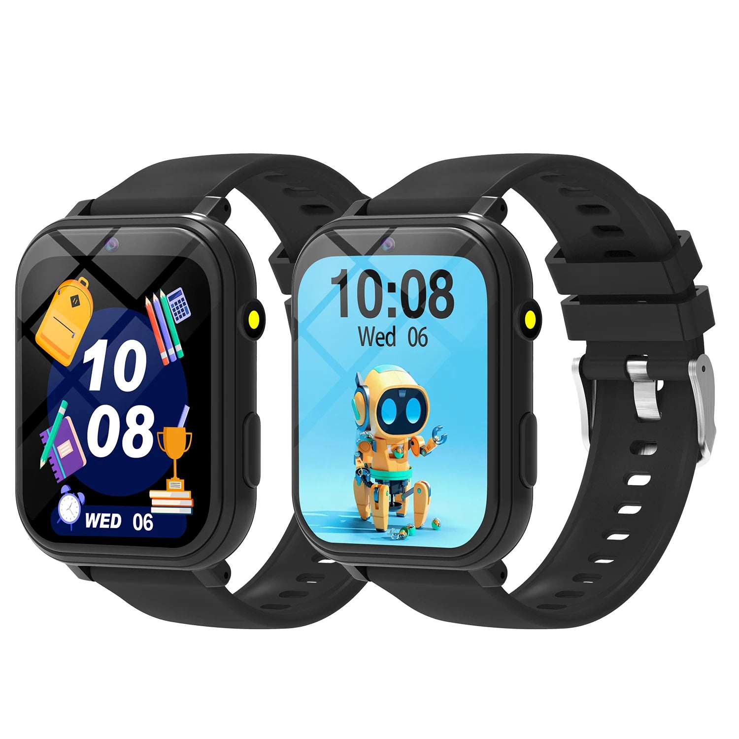 Kids Games Smart Watch 18 Games 1.83-inch Display Screen Camera Waterproof Flashlight For Holiday Gift Boy Girl Children Watch
