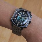 Men's Watch Halloween Theme Sapphire Glass Fully Automatic Movement Luminous Mechanical Watch