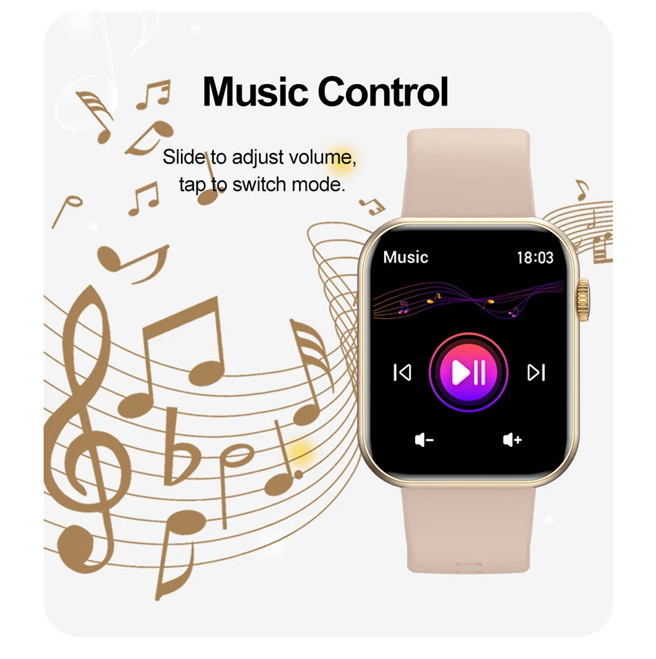 2025 New Smartwatch Men Android IOS Phone 1.9"HD Screen Bluetooth Call Heart Rate Monitoring Sports Waterproof Smart Watch Women