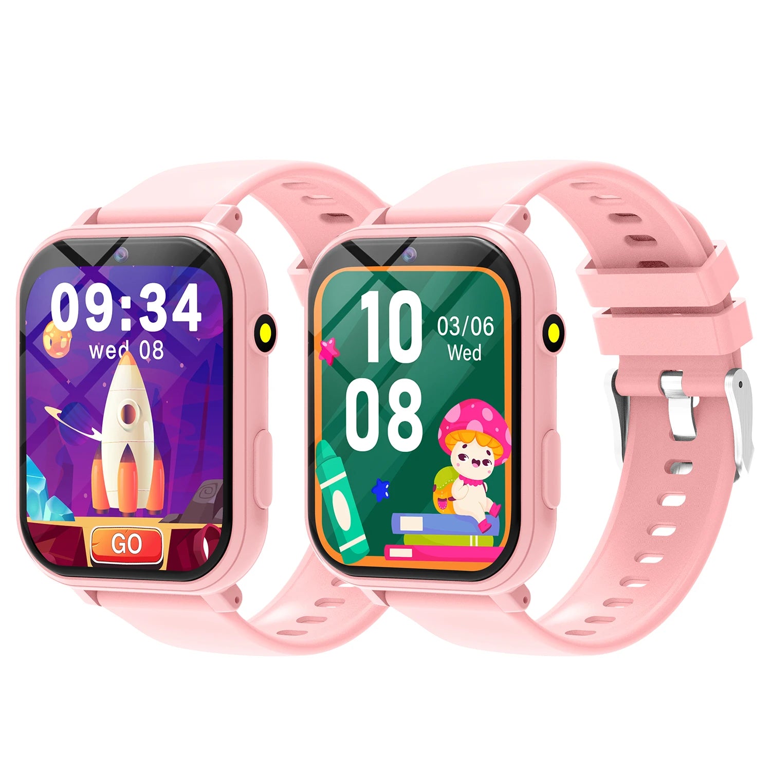 Kids Games Smart Watch 18 Games 1.83-inch Display Screen Camera Waterproof Flashlight For Holiday Gift Boy Girl Children Watch