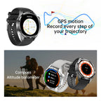 Smart Watch 5 Pro GPS NFC Smartwatch Men 360*360 AMOLED Screen Heart Rate Monitor Bluetooth Call IP67 Waterproof Men Smartwatch