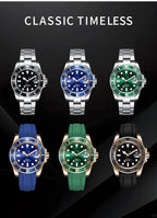 Corgeut Reloj Custom Logo Men's Mechanical Automatic Wristwatch NH35 Movement 40mm Dial 100M Waterproof Sapphire Glass DIY