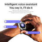 2025 New S4 Ultra Outdoor Sport Smart Watch Men AMOLED HD Screen NFC GPS Compass Heart rate Waterproof Bluetooth Call SmartWatch