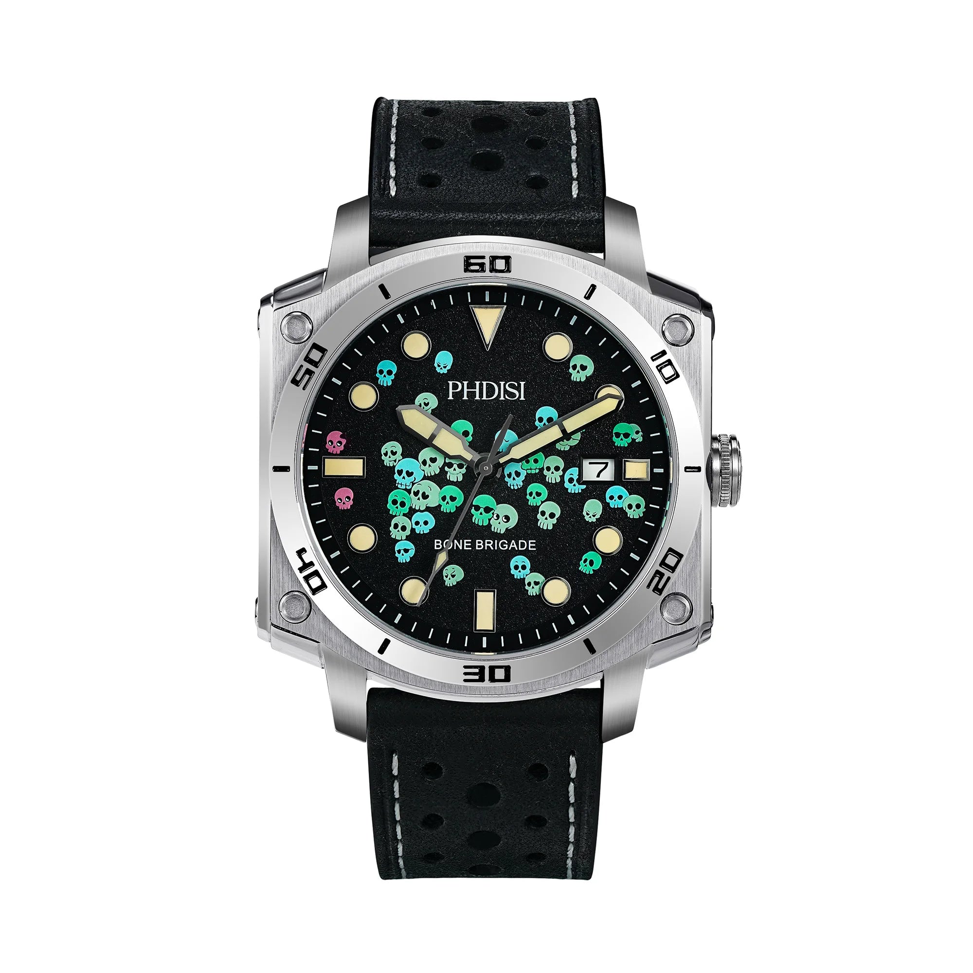 Men's Watch Halloween Theme Sapphire Glass Fully Automatic Movement Luminous Mechanical Watch