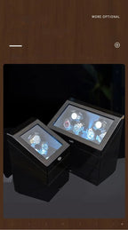 Luxury Watch Winder for Automatic Watches Box Mechanical with Zero Magnetism Silent 12 Watches Box Storage Rotating for Men