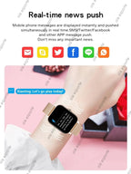 2024 Smart Watch For Men Women Gift Full Touch Screen Sports Fitness Watches Bluetooth Calls Digital Smartwatch Wristwatch