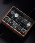 Solid Wood Watch Storage Box Luxury Men Mechanical Wrist Watches Organizer Display Boxes Bracelet Watches Packaging Accessories