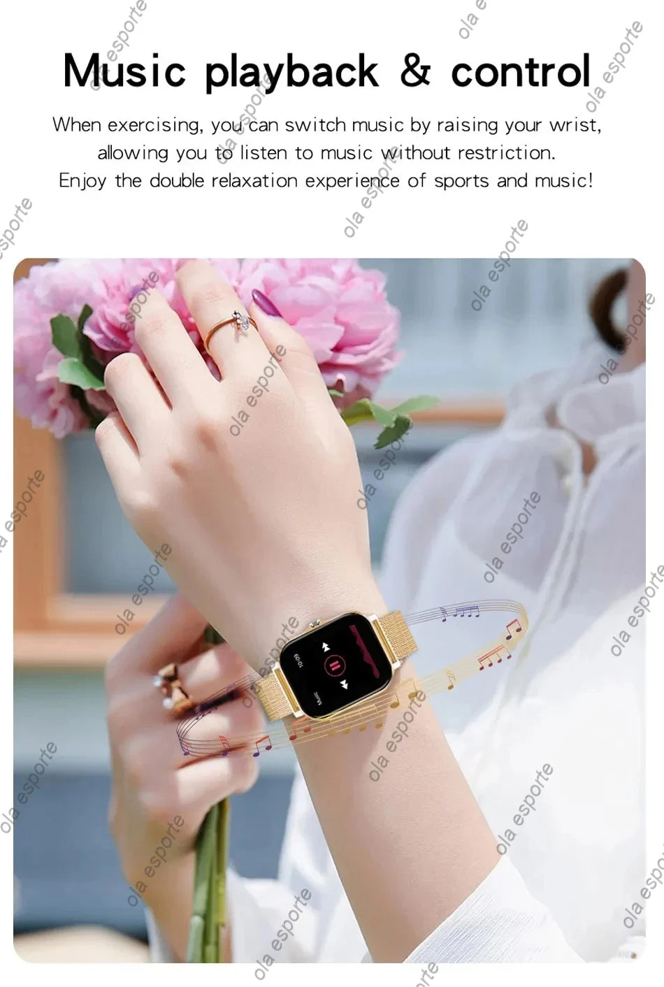 2024 Smart Watch For Men Women Gift Full Touch Screen Sports Fitness Watches Bluetooth Calls Digital Smartwatch Wristwatch
