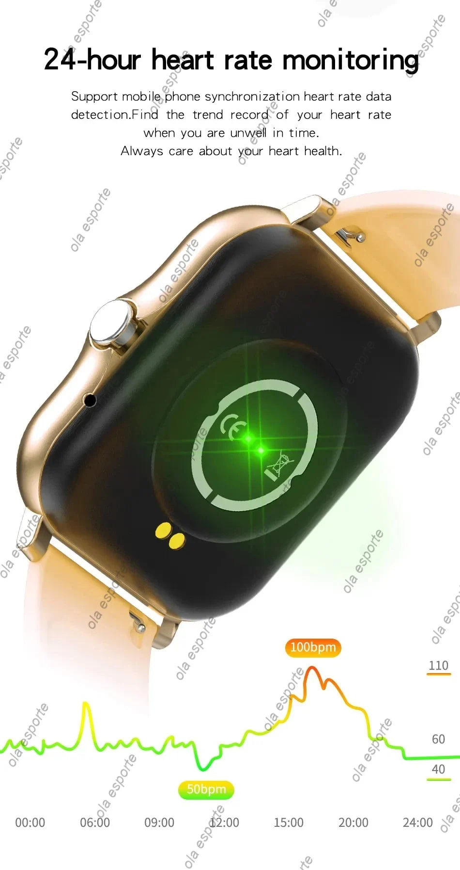 2024 Smart Watch For Men Women Gift Full Touch Screen Sports Fitness Watches Bluetooth Calls Digital Smartwatch Wristwatch