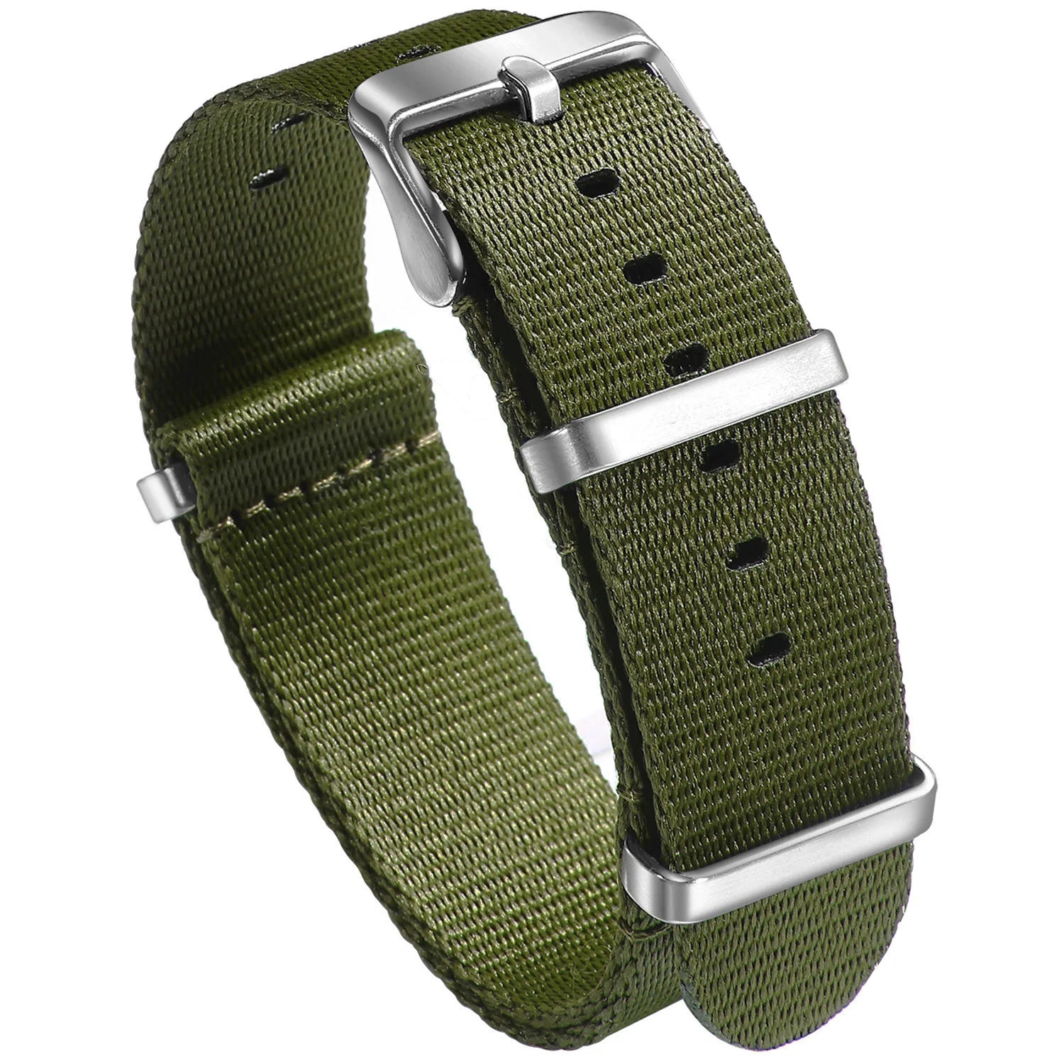 Nylon Watch Band 20mm 22mm Comfortable Watch Straps Loop Military Washable Blet for Men Watchbands