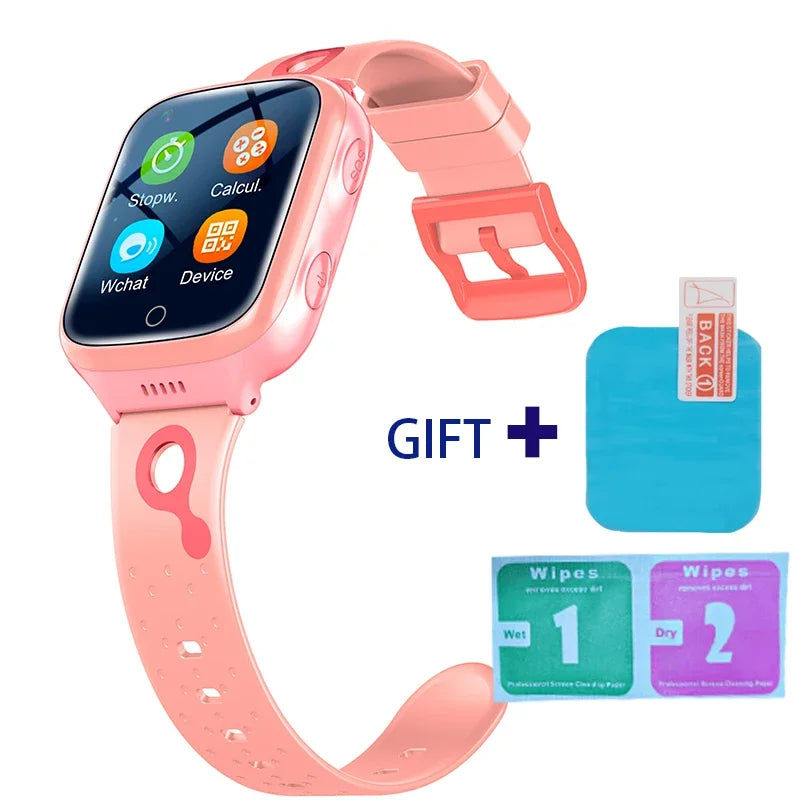 Xiaomi Mijia Kids Smartwatch Video Call SOS GPS Tracker Remote Monitor 1000mAh Calculator Baby Smart Watch Phone for Children