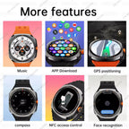 2025 New Smart Watch 4G/5G SIM Full Netcom WiFi NFC GPS  32GB Watches For Man 32GB Storage HD Camera Smartwatch For IOS/Android