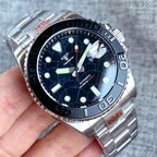 40mm 200M Water Resistence Selfwinding Watch for Men NH35A Movement Mother of Pear Dial Ceramic Insert 316L Band 120click Bezel