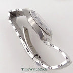 100m Waterproof NH35AA Movement Automatic Men's Watch Mechanical Double Domed Sapphire Rotating Bezel Luminous 316L Bracelet