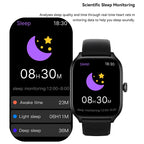 2025 New Smart Watch Men Women Gifts 2.01'' Full Touch Screen Sport Fitness Tracker Smartwatch Men BT Calls Digital smarthwhatch