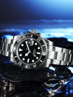 Corgeut Reloj Custom Logo Men's Mechanical Automatic Wristwatch NH35 Movement 40mm Dial 100M Waterproof Sapphire Glass DIY