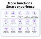 LIGE Smart Watch Women Men Full Touch Screen Bluetooth 5.2 Call Waterproof Watches Sports Fitness Tracker Factory IP67 ZL02 New