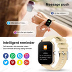 2025 New Smart Watch 1.83 Inch HD Display Answer Make Call Message Preview Sport Modes DIY Dial Weather Forecast Men Women Gifts