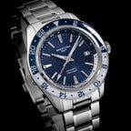 SEESTERN Men of Watch Office GMT Automatic NH34 Movement Sapphire Glass Bezel 20bar Waterproof Diver Mechanical Wristwatch S456