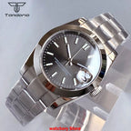 Tandorio Mechanical Watches Mother of Pearl Dial Sapphire Glass NH35 Movement For Datejust Style 200m Waterproof Men's Watches