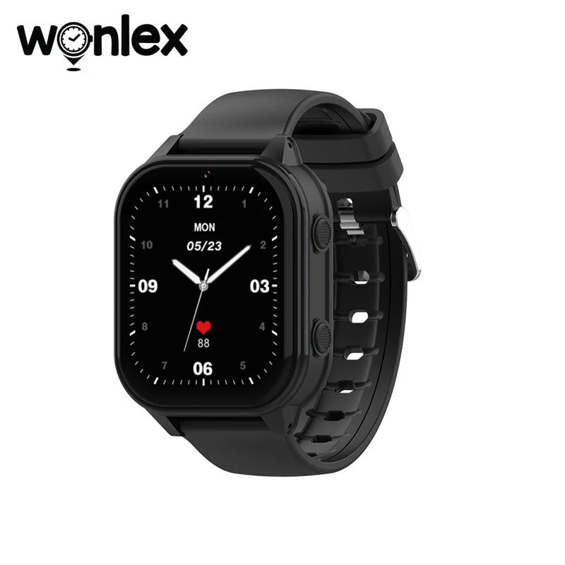 Wonlex 4G Smart Watch Kid SOS GPS WiFi Wristwatch Whatsapp KT19Pro Android8.1 with Video Call Camera Monitor Children smartwatch