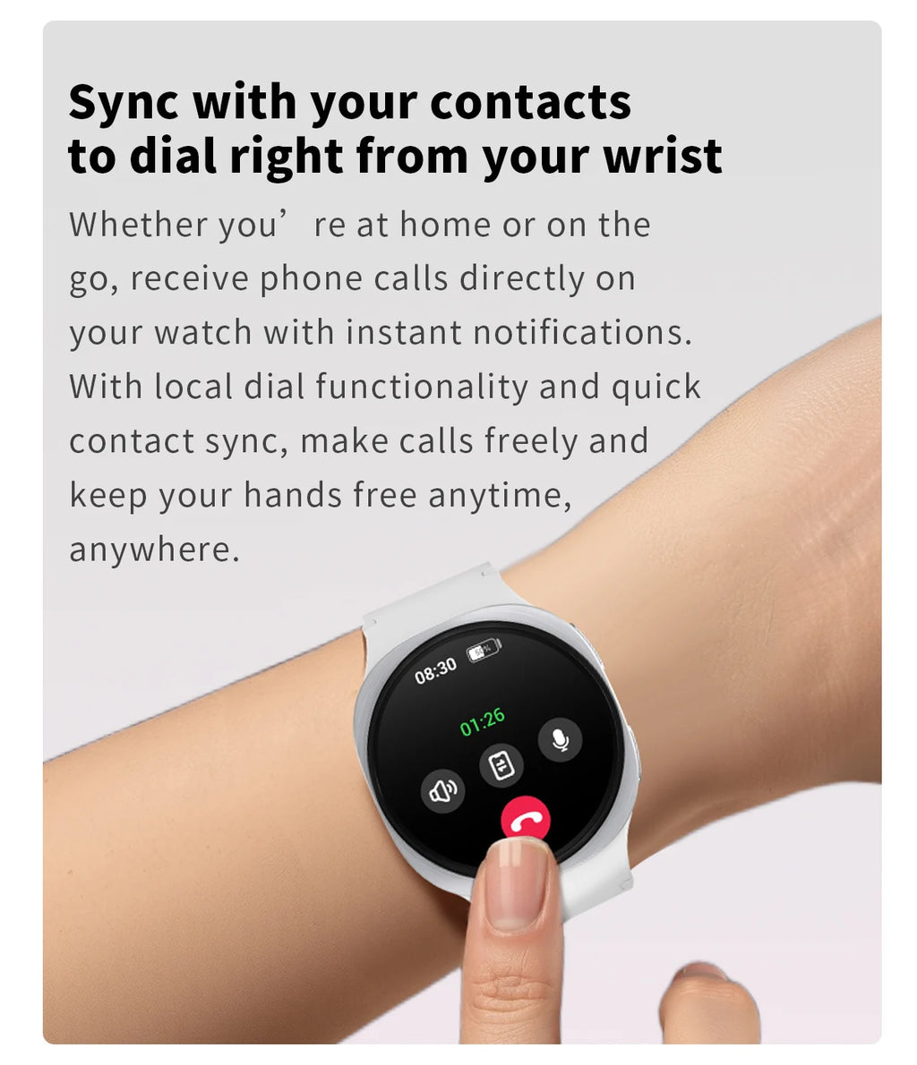 2025 New Smart Watch Series 8   Ultra-thin 1.46 inch Sport Watch Compass IP68 Waterproof Display Bluetooth Call GPS Smart Watch