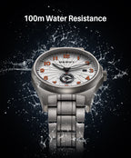 BERNY Full Titanium Automatic Men Watch Super Luminous Mechanical Wristwatch with 10ATM Waterproof Sapphire ST1731 Men Watches