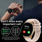 Smartwatch 2025 Round AMOLED Display Bluetooth relojes para hombres Wireless Smart Watches Man Woman NEW For iPhone Android