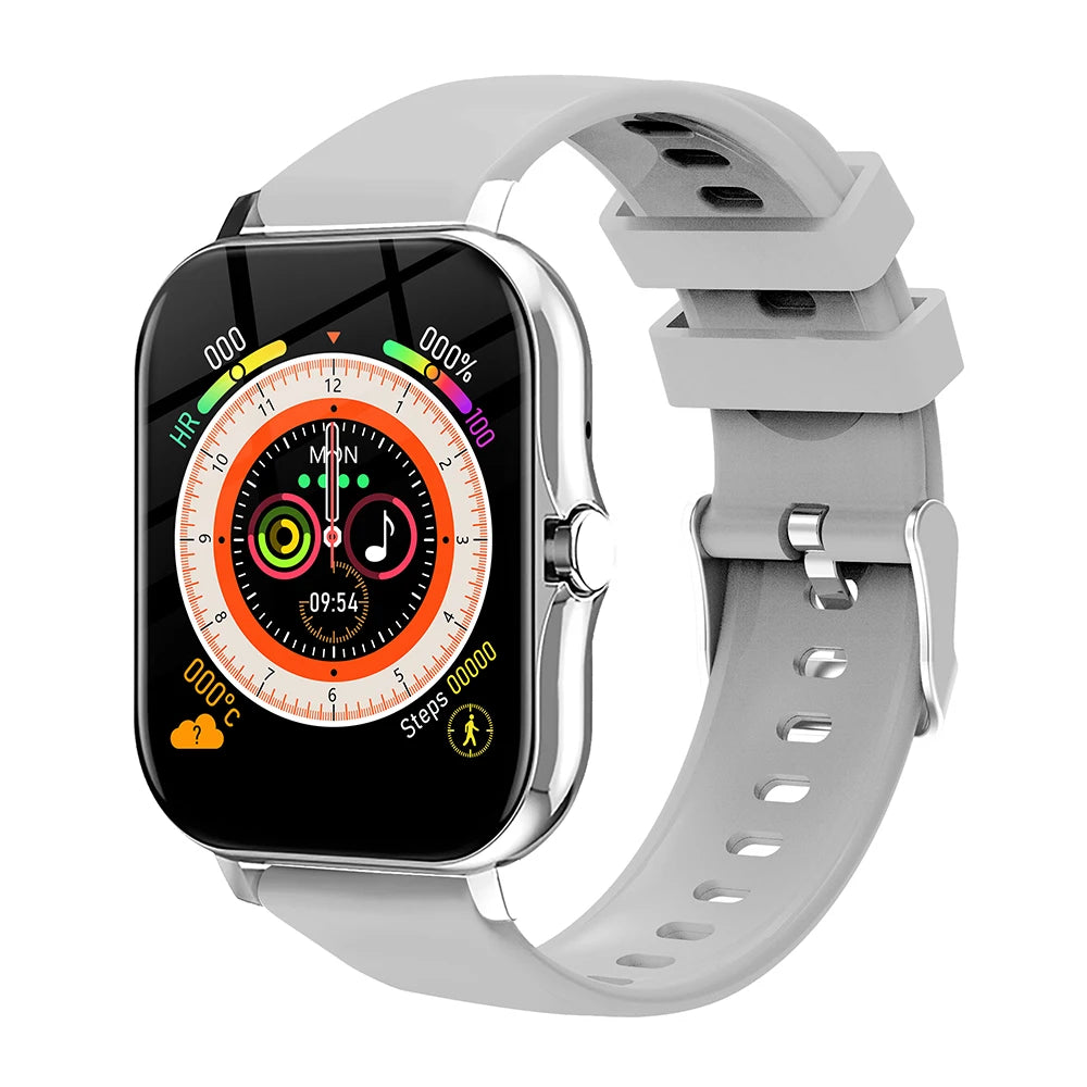 2025 New Smart Watch 1.83 Inch HD Display Answer Make Call Message Preview Sport Modes DIY Dial Weather Forecast Men Women Gifts